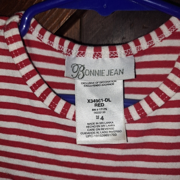 Bonnie Jean Christmas dress size 4t 🎄 - Picture 2 of 5